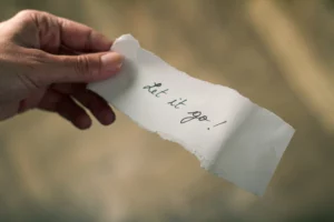 letting go