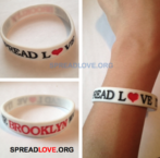 Wrist Bands, Spread Love Its the Brooklyn Way